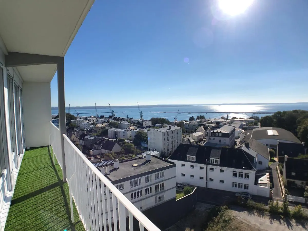 Superbe Appartement Avec Une Vue Mer Panoramique Brest Apartment